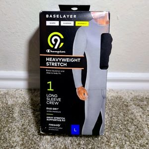Long sleeve warmest heavyweight stretch